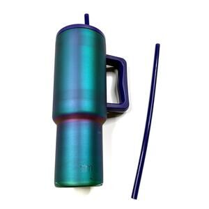 Simple Modern 40oz Trek Tumbler Purple Blue Oil Spill Stainless Steel